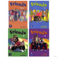 Учебники английского языка для детей Friends - Starter, 1, 2, 3 + серия из 26 книг "English. Читаем вместе"