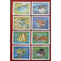 Вьетнам. Рыбы. ( 8 марок ) 1984 года. 2-1.