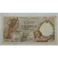 Франция 100 франков 1939 г.
