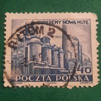 Польша 1951. Металлургический завод. Nowa Hute