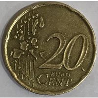 Франция 20 евроцентов 2002