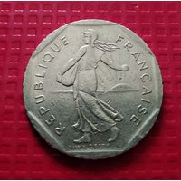 Франция 2 франка 1980 г. #30811