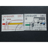 Дания 1985 Европа полная серия