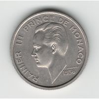 Монако 100 франков 1956 года. Состояние XF+/aUNC!
