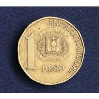 Доминиканская Республика 1 песо 2002