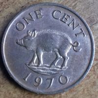 Бермуды 1 цент 1970