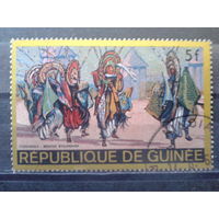 Гвинея 1968 Ритуальный танец