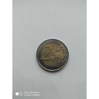 2 евро Монако, 2014 год из обращения