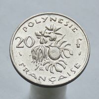 Французская Полинезия 20 франков 1983