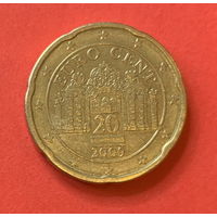 Австрия, 20 евроцентов 2009г.