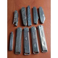 Коллекция перочинных ножей СССР  цельнометаллические