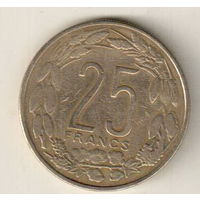Камерун 25 франк 1970