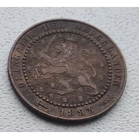 Нидерланды 1 цент, 1883 8-9-6