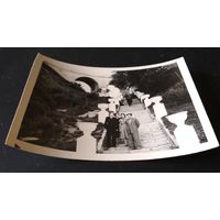 Фото 1950-е гг. Гродно Старый Замок ступеньки к Неману