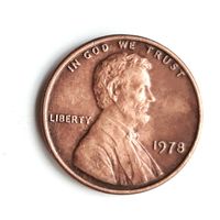 США 1 цент 1978 г.