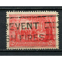 Австралия - 1937 - Новый Южный Уэльс 2P - [Mi.153] - 1 марка. Гашеная.  (LOT AJ10)