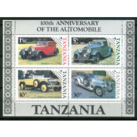 Танзания - 1986г. - Автомобили - полная серия, MNH [Mi bl. 53] - 1 блок