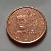 5 евроцентов, Франция 2001 г., AU