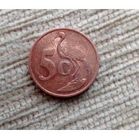 Werty71 ЮАР 5 центов 1998 Южная Африка Синий Журавль