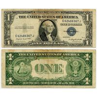 США. 1 доллар (образца 1935 года, 1935G, P416NM)