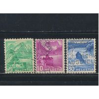 Швейцария 1936 Виды страны Стандарт #298,299I,303