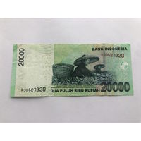 20000 рупий 2015 г., Индонезия
