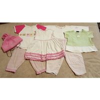 Одежда для девочки на 6-8 месяцев (7 вещей)