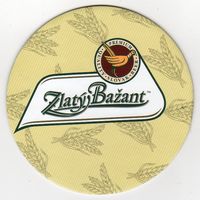 Подставку под пиво " Zlaty Bazant".3