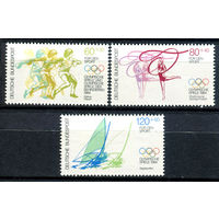 Германия (ФРГ) - 1984г. - Летние Олимпийские игры - полная серия, MNH [Mi 1206-1208] - 3 марки