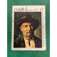 Куба 1973. Obras de arte museo de Cuba