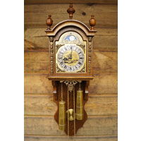 Старинные Голландские Настенные Часы Warmink, механизм FHS Germany#2