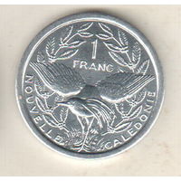 Новая Каледония 1 франк 2012