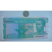 Werty71 Гана 1 седи 1979 UNC банкнота