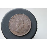 Джерси 1/12 шиллинга (1 пенни) 1966 г. (Елизавета II, 900 лет битве при Гастингсе)