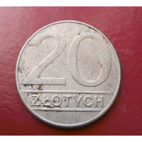 20 злотых 1990 Польша #02