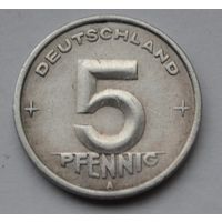 Германия - ГДР 5 пфеннигов, 1948 г. А