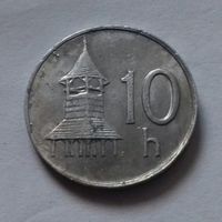 10 геллеров, Словакия 1999 г.,