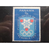 Панама 1968 Олимпиада в Гренобле, эмблема