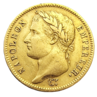 40 франков Император Наполеон I. Франция 1812г.