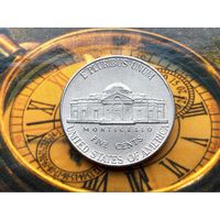 США. 5 центов 2006 D (Jefferson Nickel).