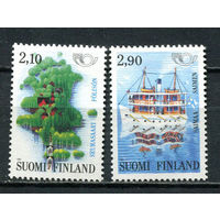 Финляндия - 1991 - Север, туризм - [Mi. 1142-1143] - полная серия - 2 марки. Чистые без клея.  (Лот 98Du)