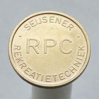 Голландский жетон RPC фирмы SEIJSENER REKREATIETECHNIEK для торговых автоматов