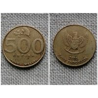 Индонезия 500 рупий 2001
