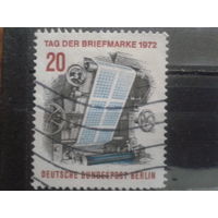 Берлин 1972 День марки Михель-0,4 евро гаш