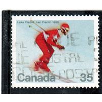 Канада. Ми-759. Горный лыжник Серия: Зимние Олимпийские игры, Лейк-Плэсид, США. 1980