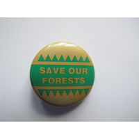Значок 'Save our forests'