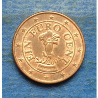 Австрия 1 евроцент 2005