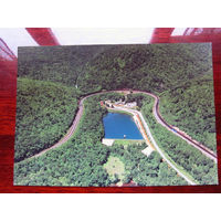 С005-3005 Открытка Horseshoe Curve Altoona, PA США 2000 Подписана