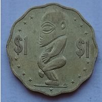 Острова Кука 1 доллар 2015 г.