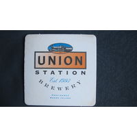 Подставка под пиво (бирдекель) Union Station Brewery (США)